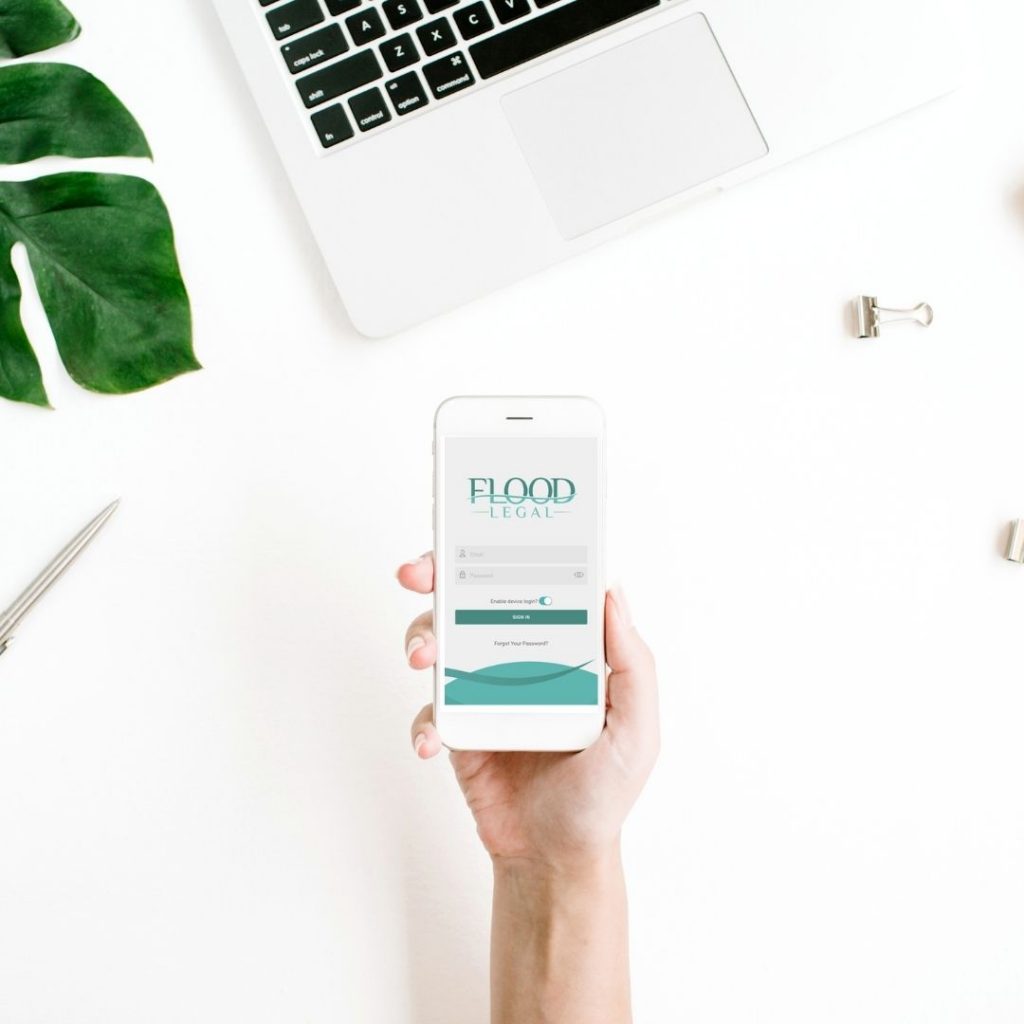 The Flood Legal case tracking app